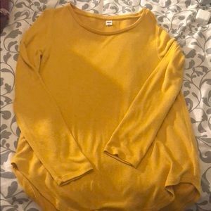 Mustard sweater